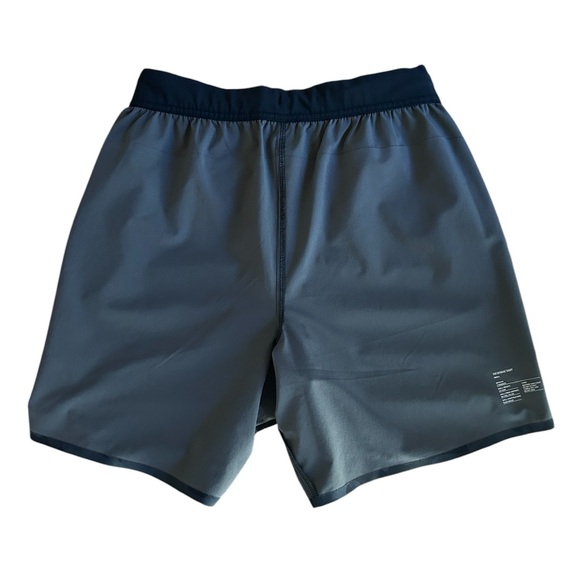 Ten Thousand Interval Shorts Mens Black Camo Unlined Drawstring 7" size S - Picture 10 of 10